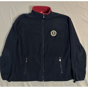 DIMCO‎ USA Fleece Jacket Men's XL Full Zip Embroidered United States VTG Travel